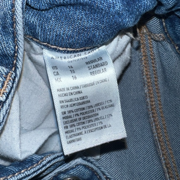 AE Blue Ripped Jeans - Picture 3 of 5